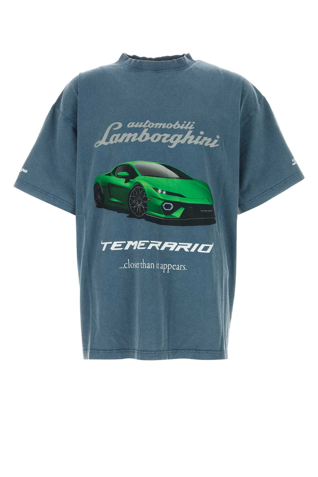 BALENCIAGA Oversized T-Shirt For Men Exterior: 100% Cotton