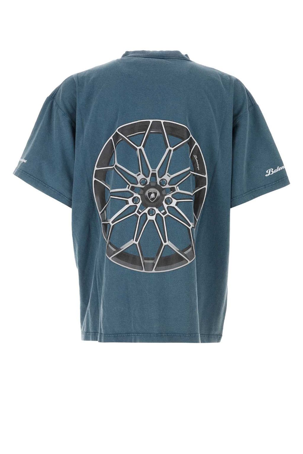 BALENCIAGA Oversized T-Shirt For Men Exterior: 100% Cotton