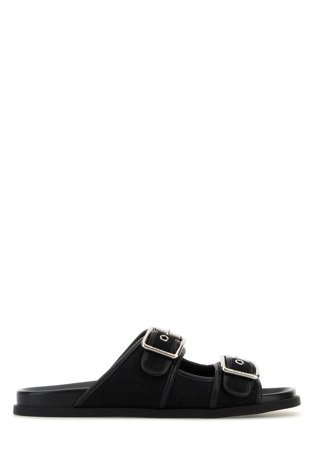 GUCCI M RHEIN SLIDEGG CANVAS RS For Men Exterior: 100% Fabric Interior: 100% Leather Sole: Rubber