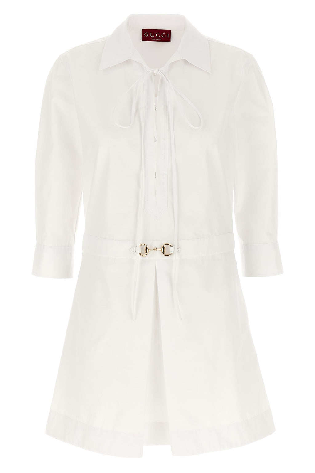 GUCCI Morsetto chemisier dress For Women 100% cotton