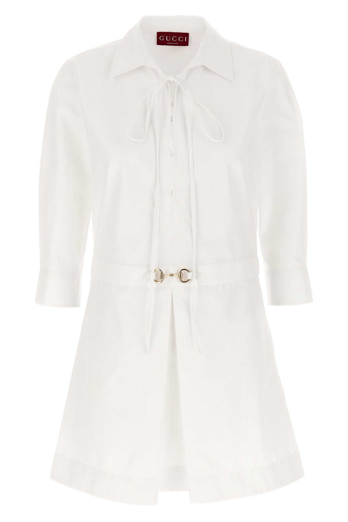 GUCCI Morsetto chemisier dress For Women 100% cotton
