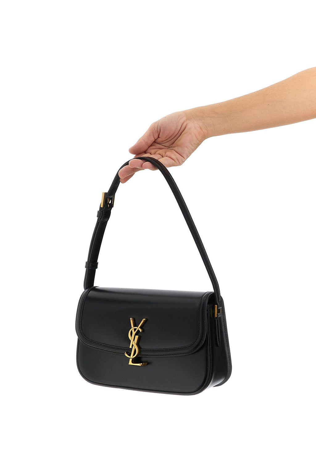 SAINT LAURENT 'Solferino' medium shoulder bag For Women 100% calfskin leather (Bos Taurus)