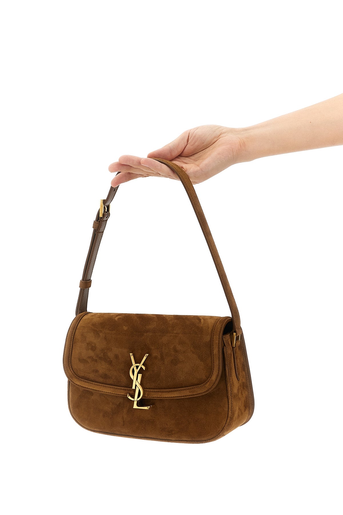 SAINT LAURENT 'Solferino' medium shoulder bag For Women 100% calfskin leather (Bos Taurus)
