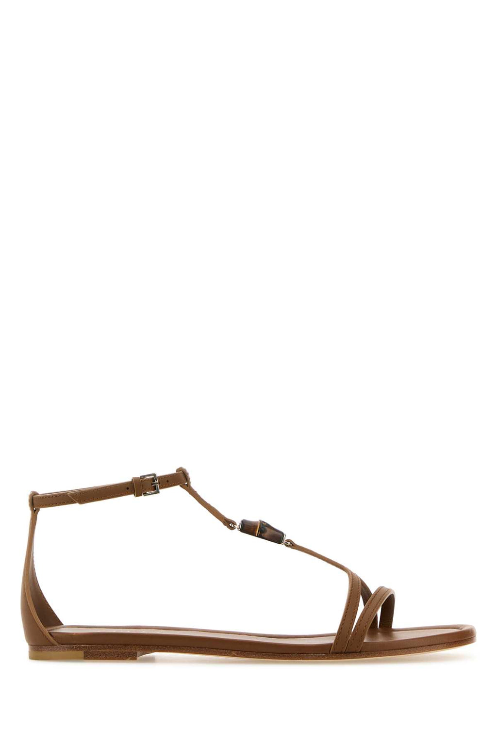 GUCCI WNEWBAMBOO LTHR W/BAMBOO For Women Exterior: 100% Leather Interior: 100% Leather Sole: Leather