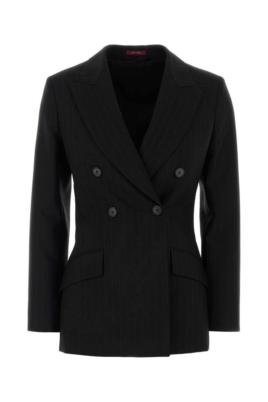 GUCCI JACKET GUCCI STRIPE WOOL W/HOR For Women T 100% WOOLDOMESTIC BUFFALO