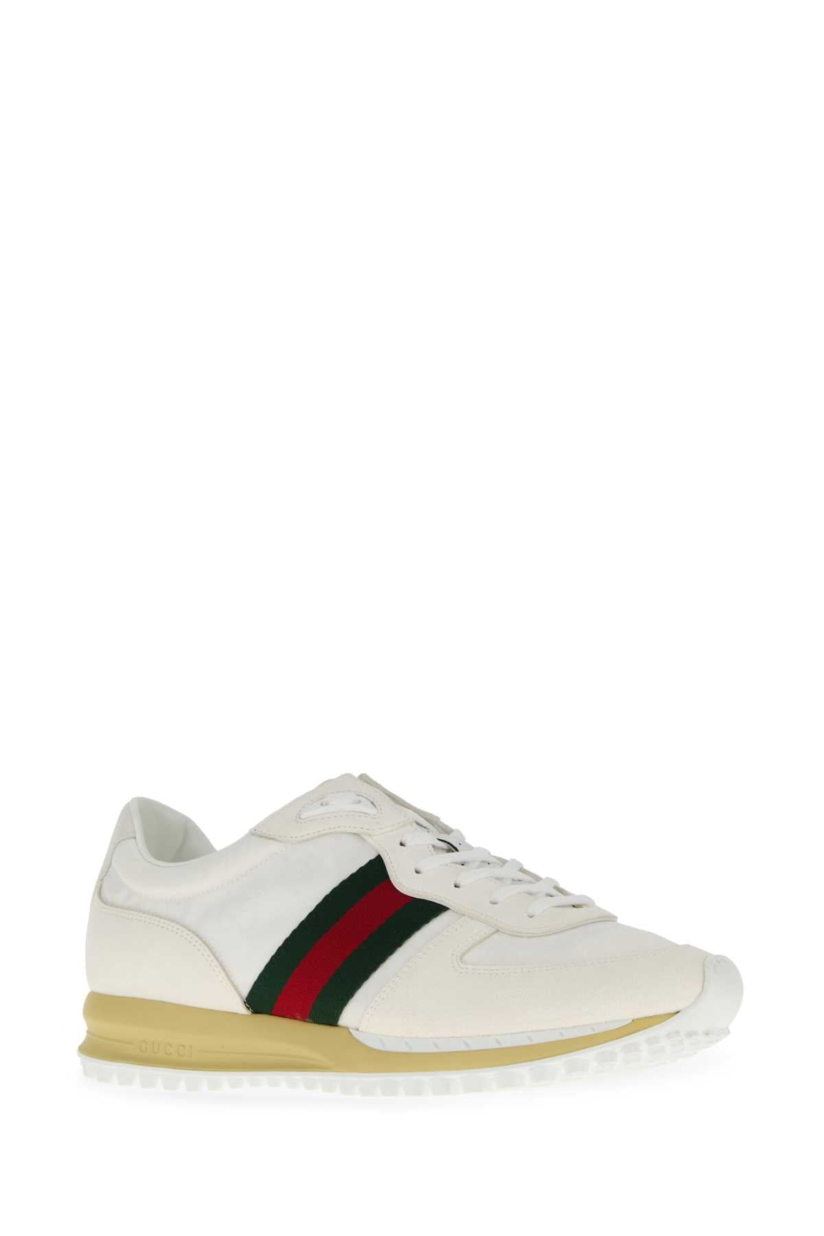 GUCCI SNEAKER For Men CALF SKINT 100% POLYAMIDECALF SKINCALF SKINT 100% POLYAMIDE