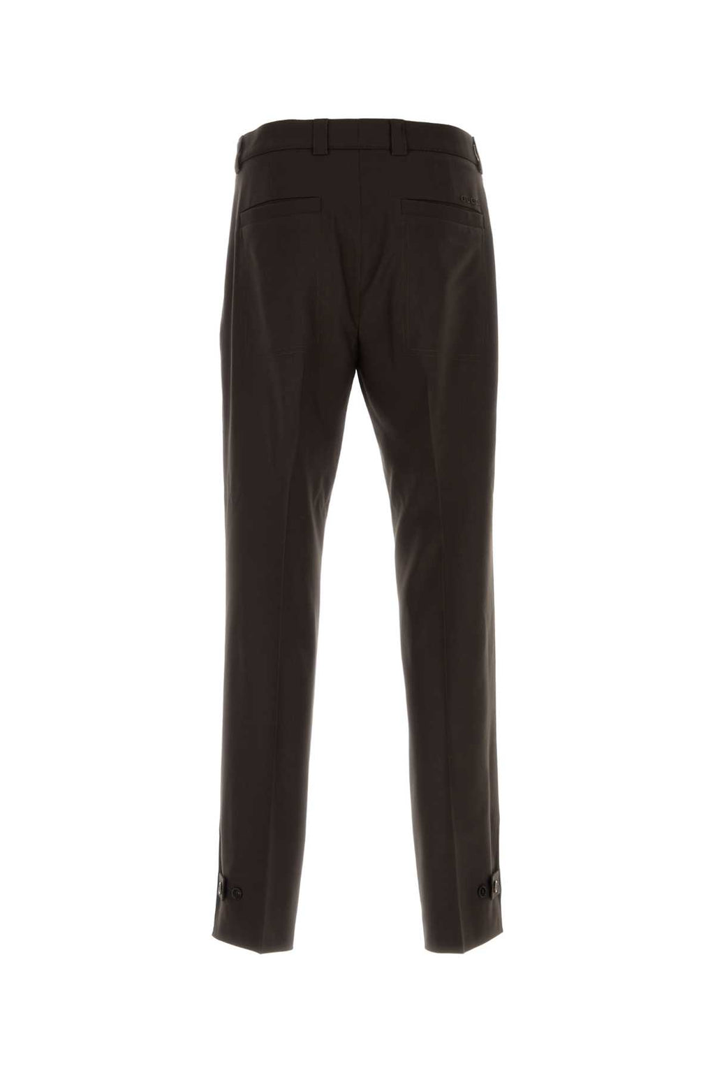 GUCCI PANT WOOL GABARDINE W/HORN For Men Exterior: 100% Wool