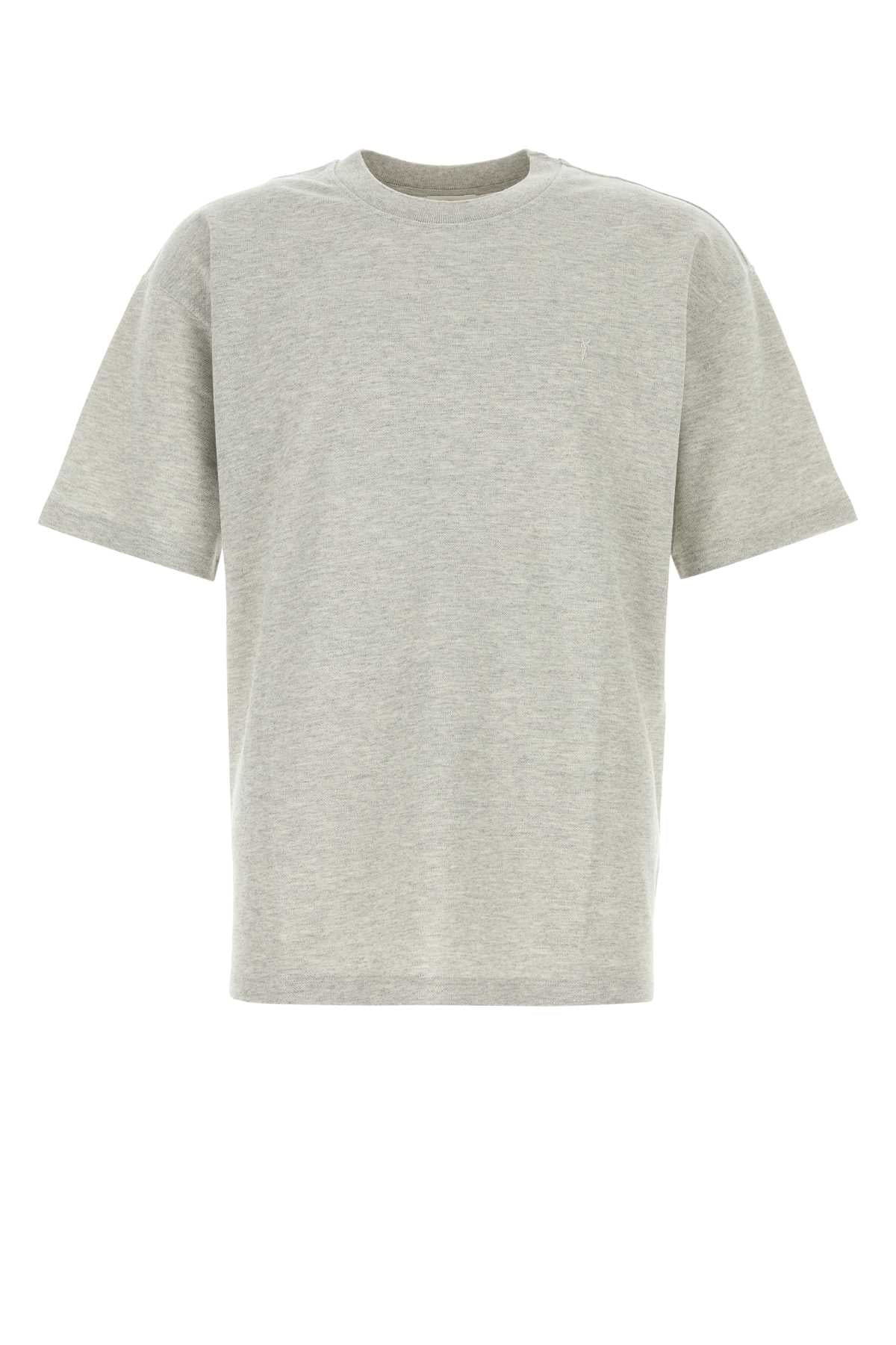 SAINT LAURENT T SHIRT LARGE BORD C For Men Exterior: 50% Cotton 50% Polyester