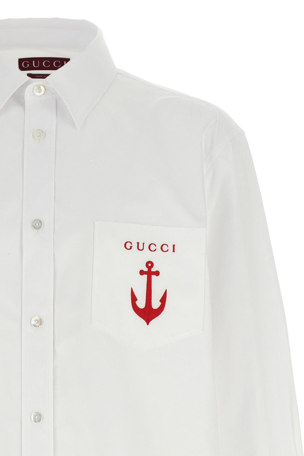 GUCCI Poplin shirt For Men 100% cotton