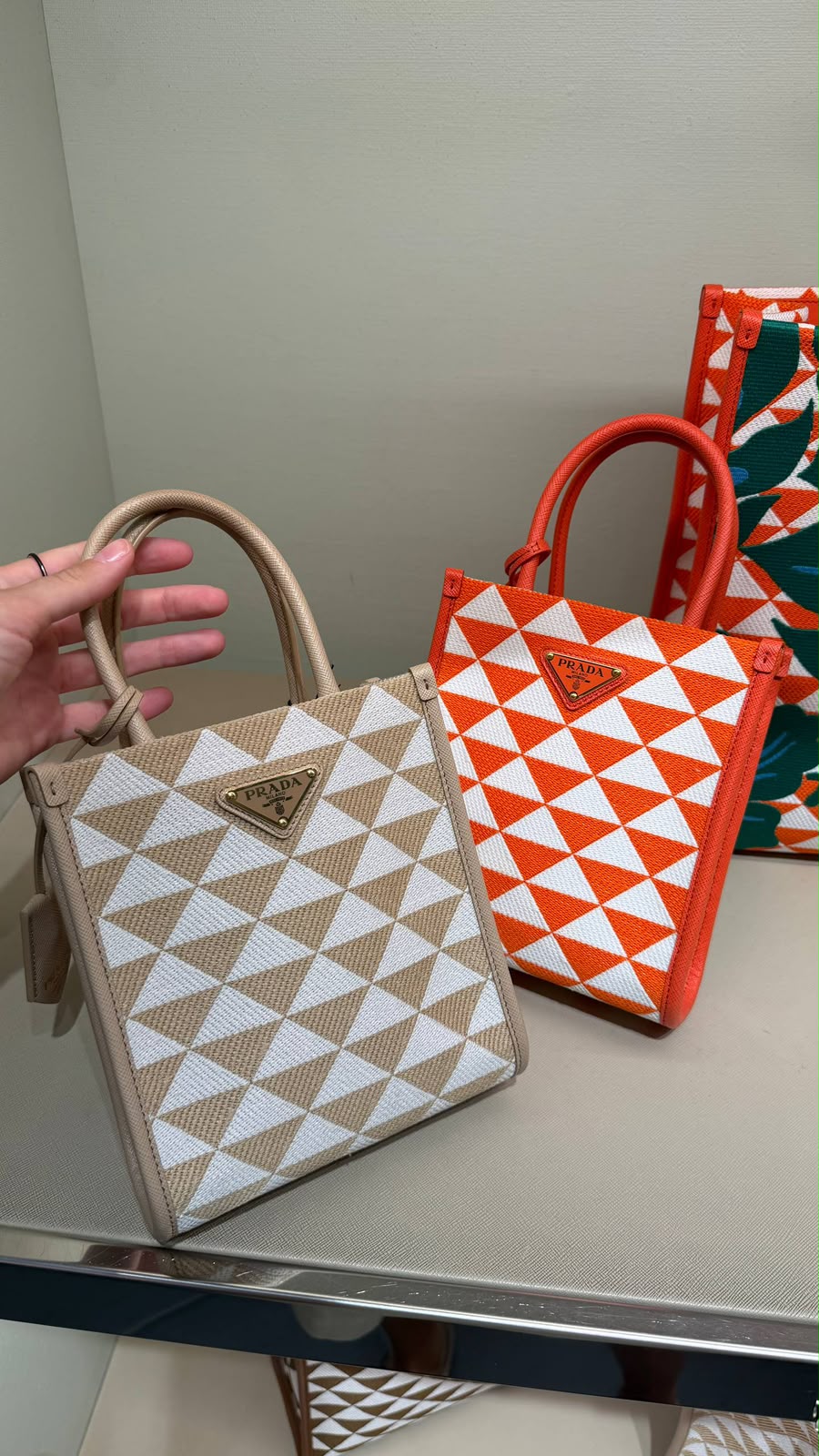 Symbole Small Fabric Handbag