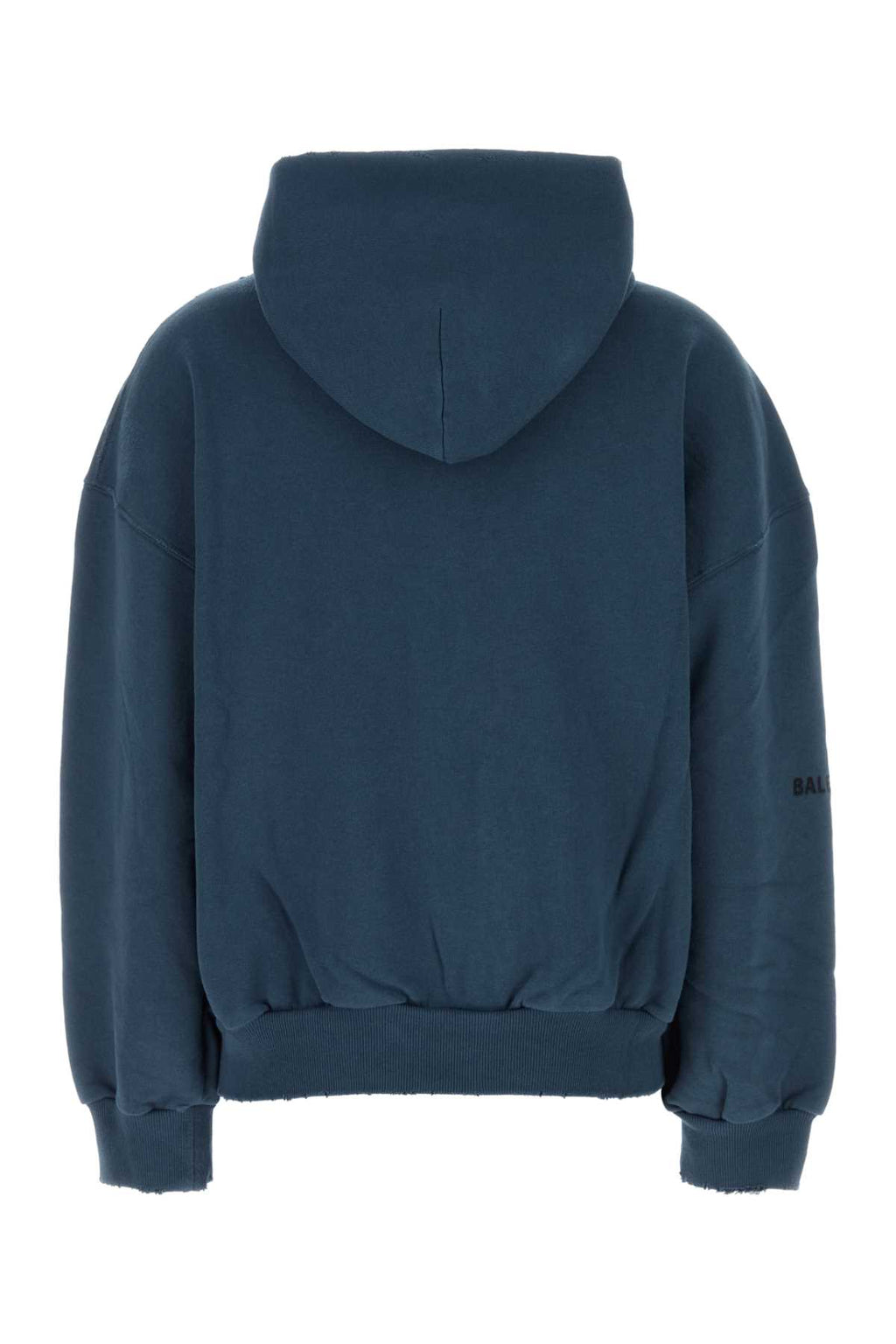 BALENCIAGA Shifted Zip-Up For Women Exterior: 100% Cotton