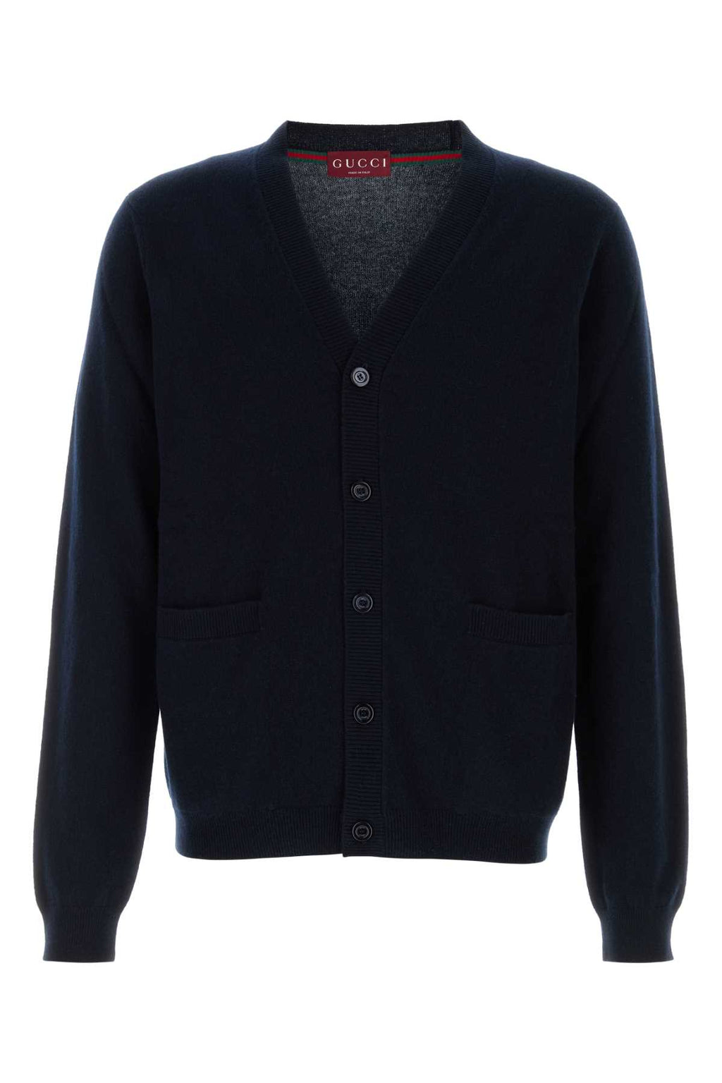 GUCCI L/S CARDIGAN CASHMERE For Men mother pearlT 100% CASHMERE
