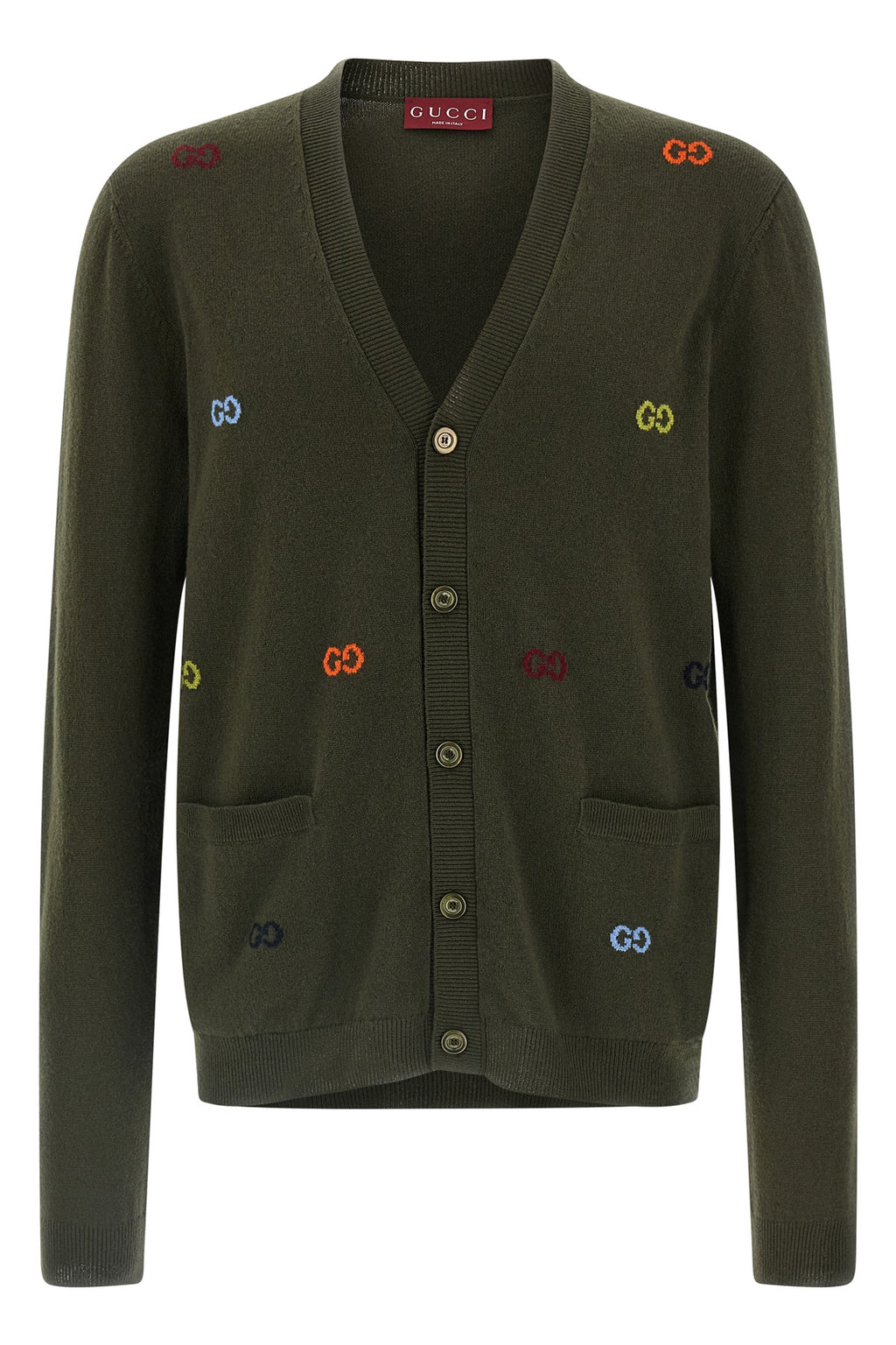 gucci GG intarsia cardigan