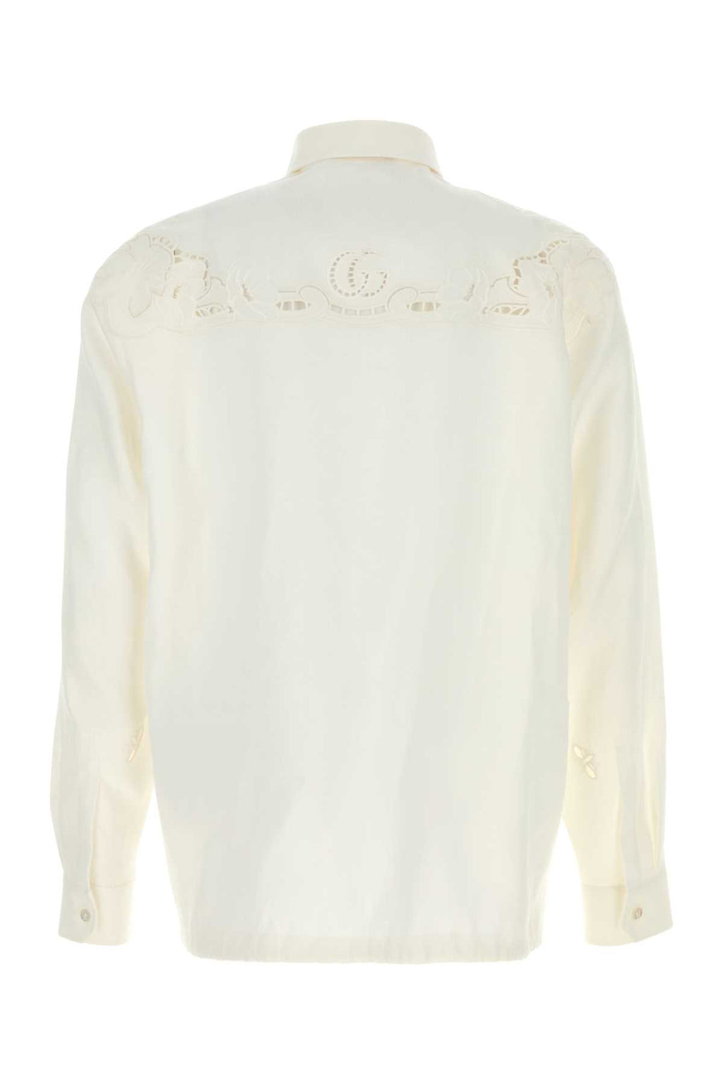 GUCCI POLO SHIRT PLAIN LINEN W/MOP For Men Exterior: 100% Linen