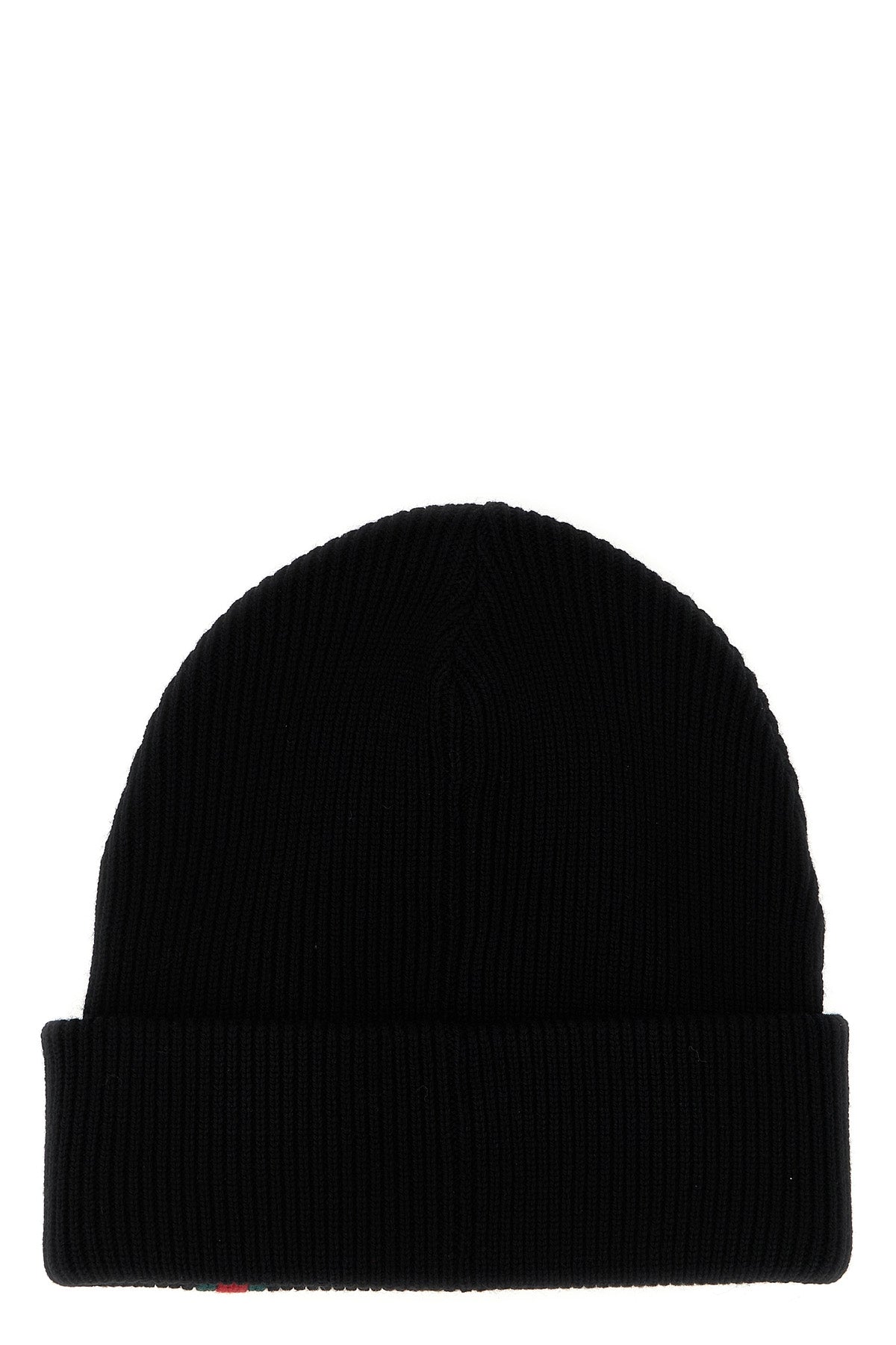 GUCCI Web detail beanie For Men 100% wool