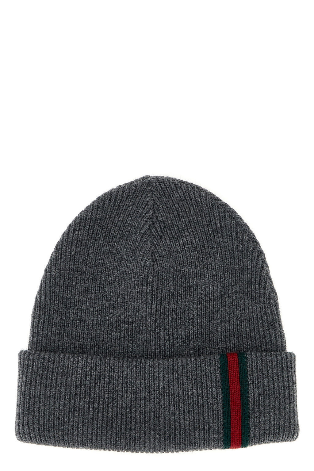 GUCCI Web detail beanie For Men 100% wool