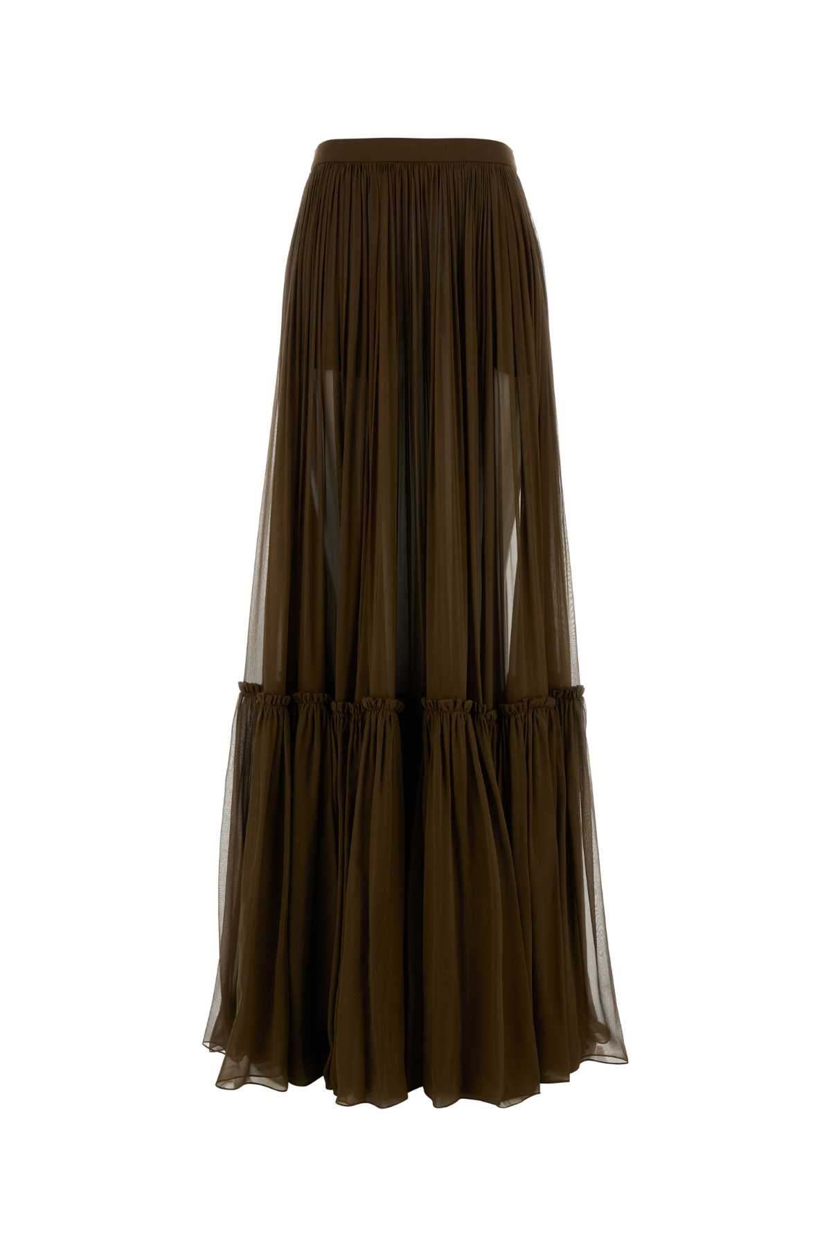 SAINT LAURENT JUPE For Women Exterior: 100% Silk
