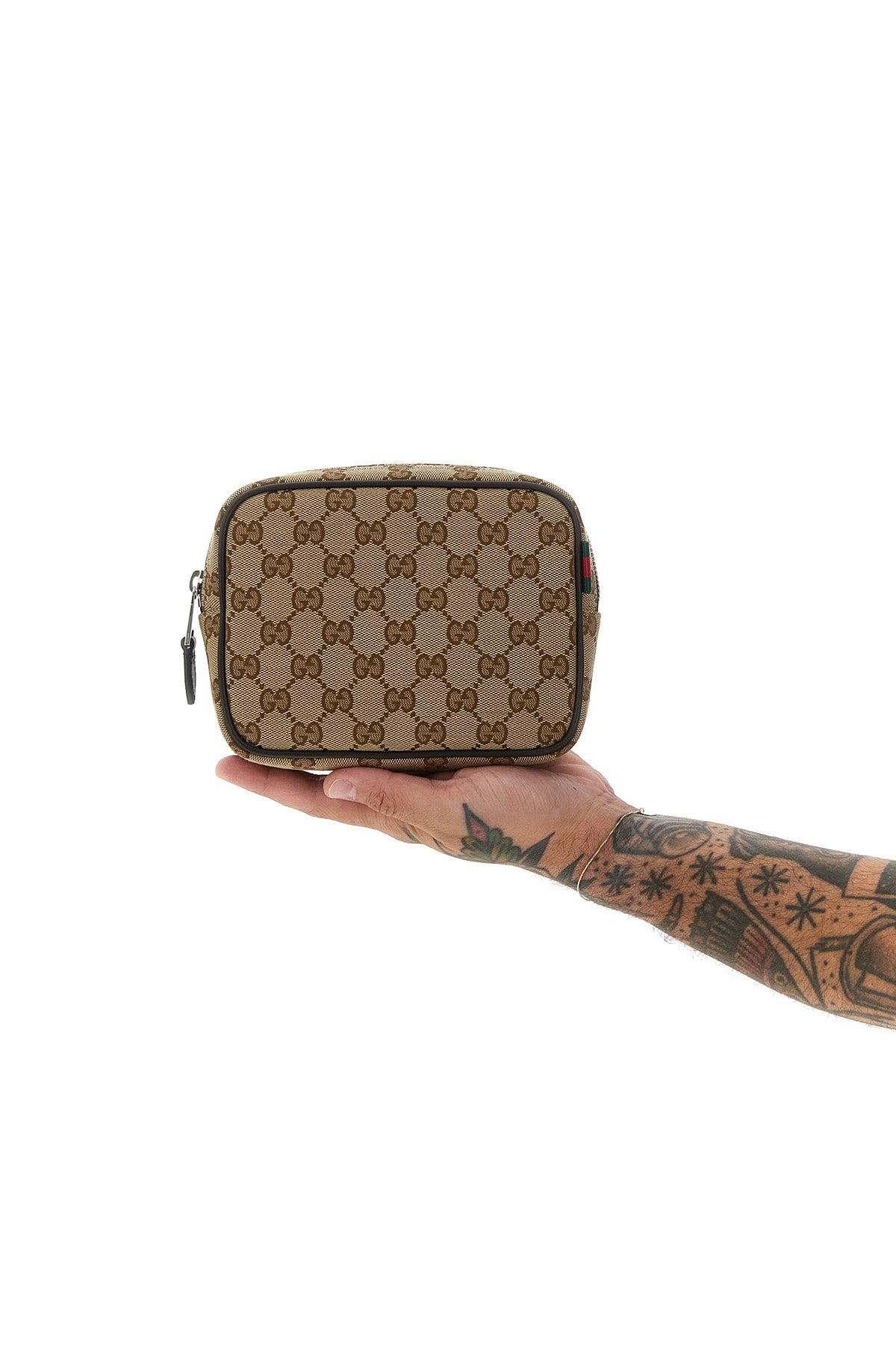 GUCCI GG small shoulder strap For Men 65% polyester 18% cotton 17% polyamide