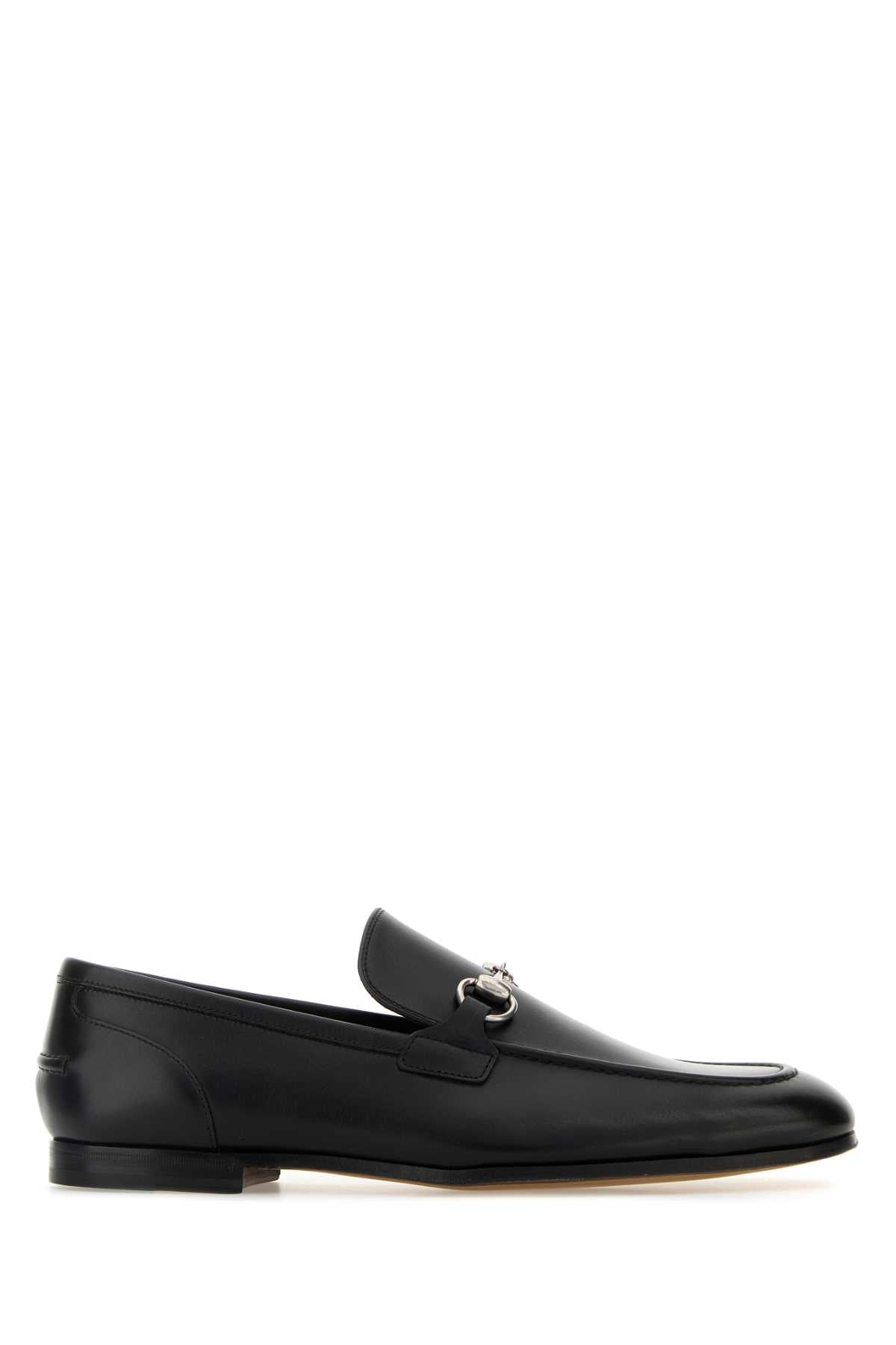 GUCCI M JORDAANMOCASSIN LEATHER LS For Men Exterior: 100% Leather Interior: 100% Leather Sole: Leather