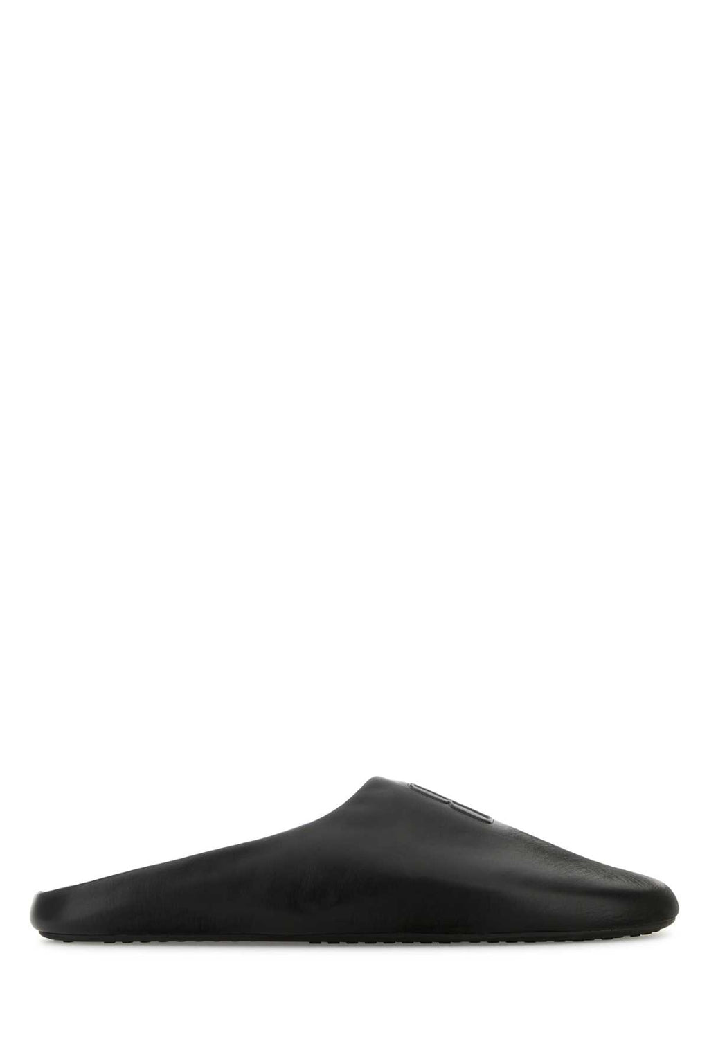 BALENCIAGA CHATEAU MULE FLAT For Men Exterior: 100% Calf Lining: 100% Calf Sole: Rubber