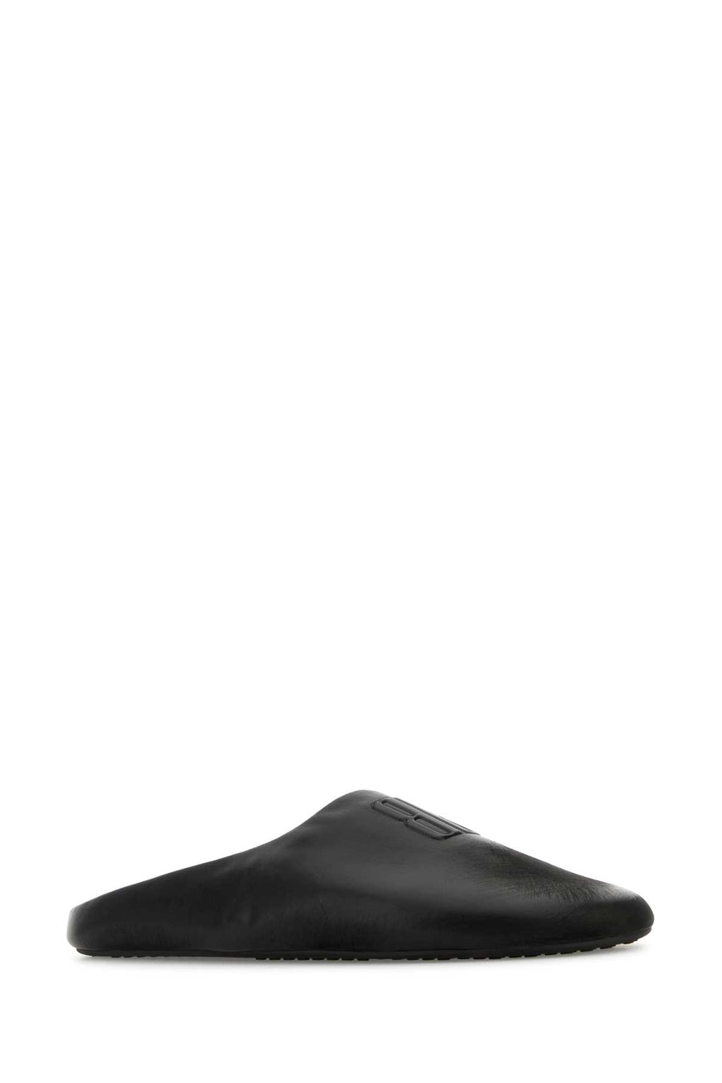 BALENCIAGA CHATEAU MULE FLAT For Men Exterior: 100% Calf Lining: 100% Calf Sole: Rubber