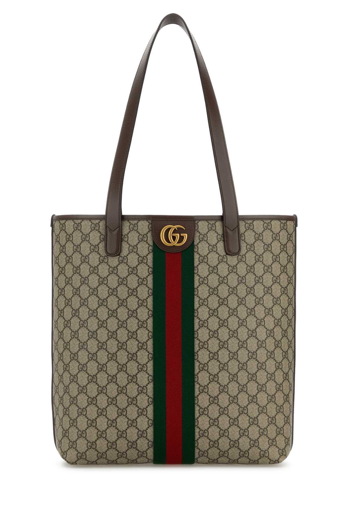 GUCCI TOTE BAG For Men Exterior: 100% Fabric Lining: 100% Fabric Finishing: Antiqued golden metal
