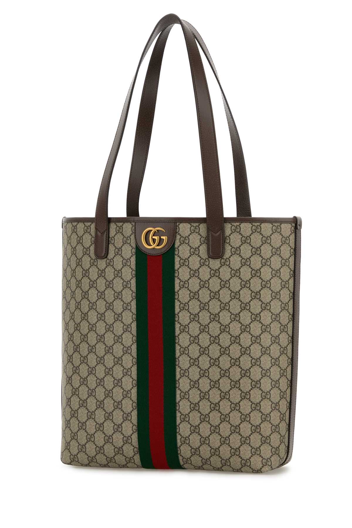 GUCCI TOTE BAG For Men Exterior: 100% Fabric Lining: 100% Fabric Finishing: Antiqued golden metal