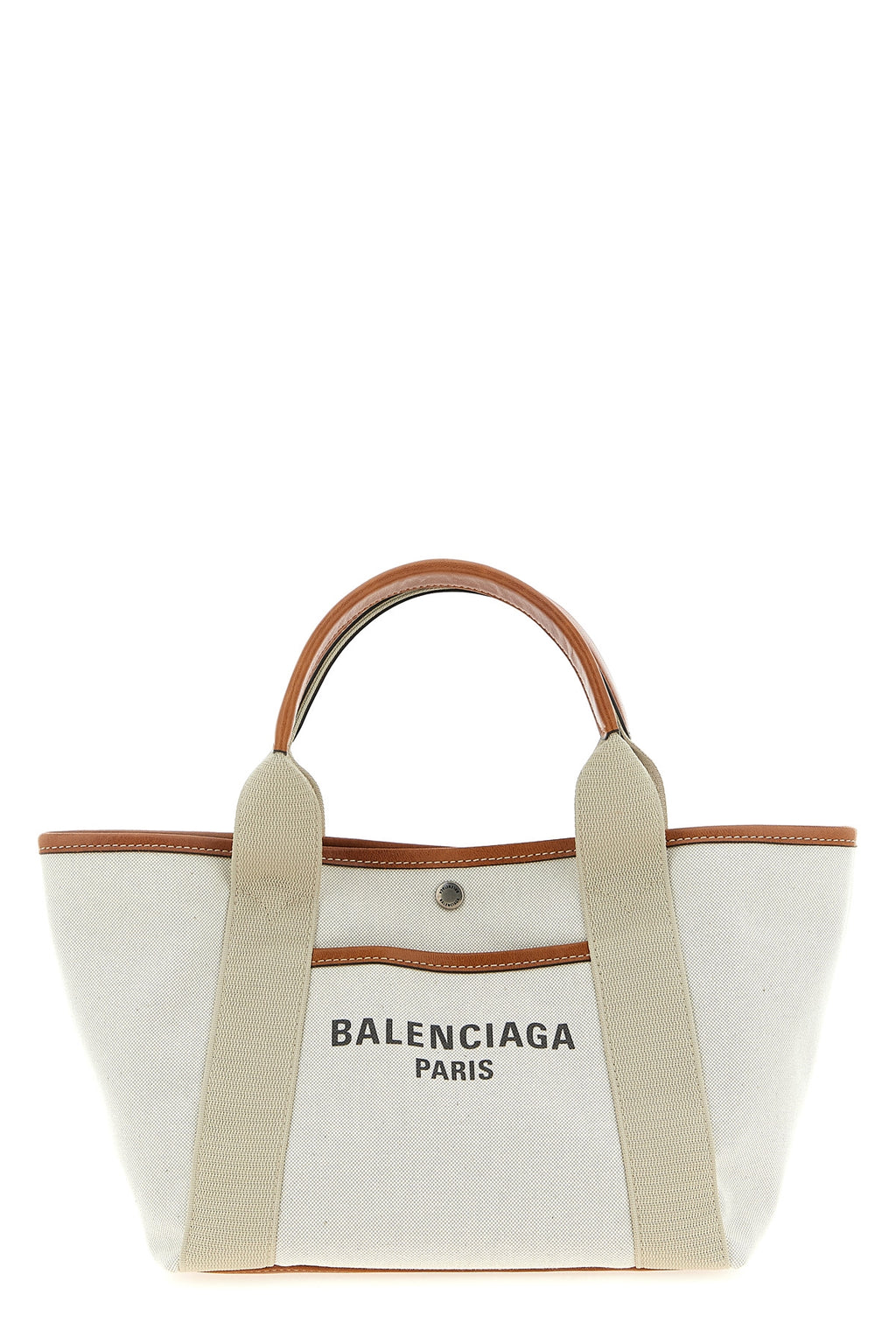 BALENCIAGA Small 'Biarritz' shopping bag For Women 80% leather, 20% cotton