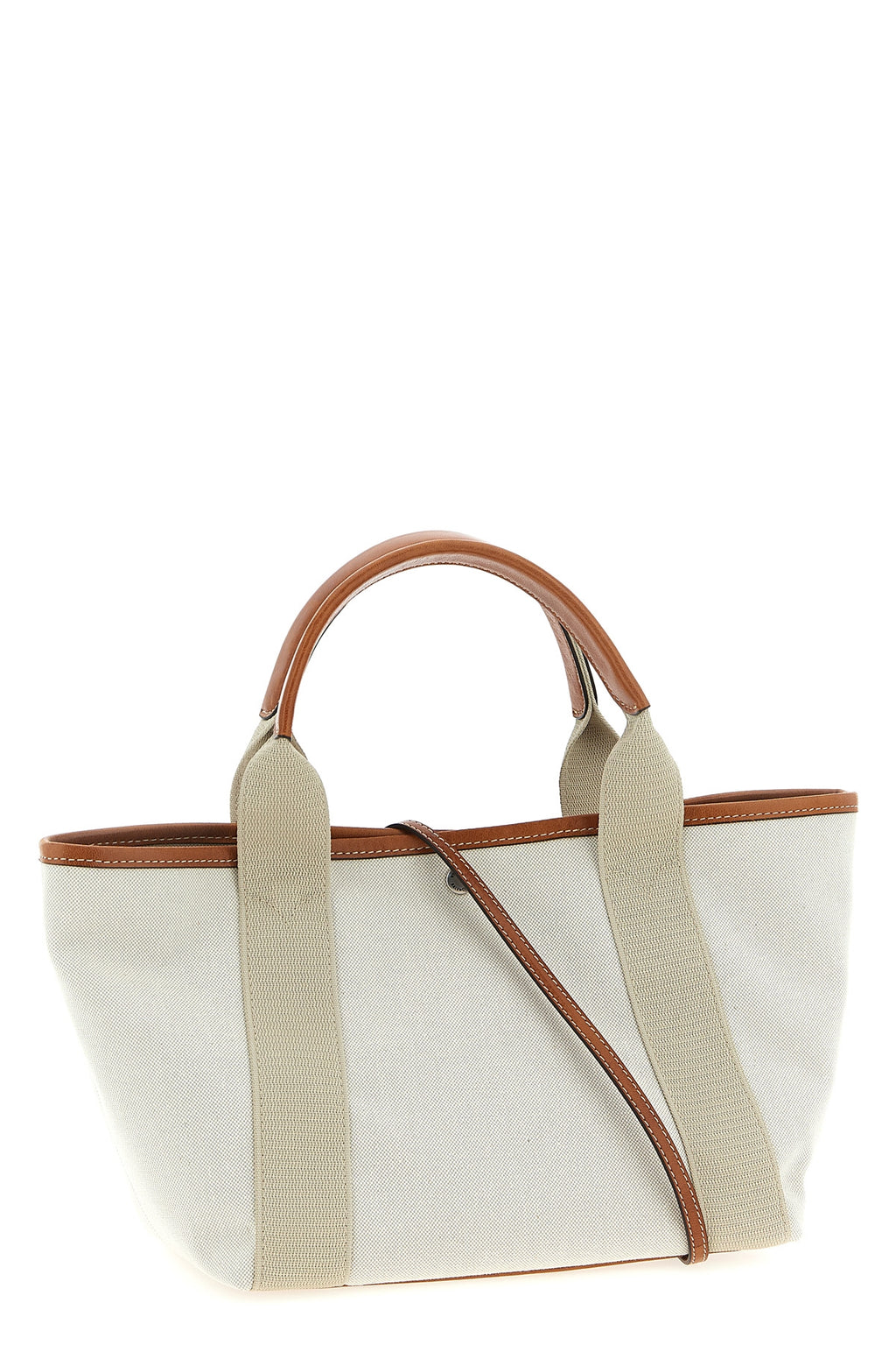 BALENCIAGA Small 'Biarritz' shopping bag For Women 80% leather, 20% cotton