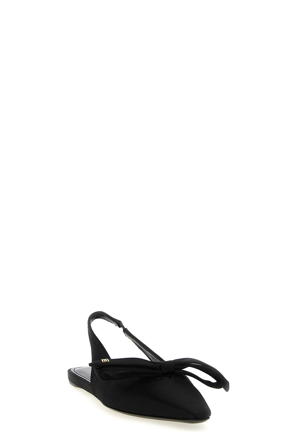 BALENCIAGA 'Nano Bow Sling' slingback For Women 72% viscose, 28% silk