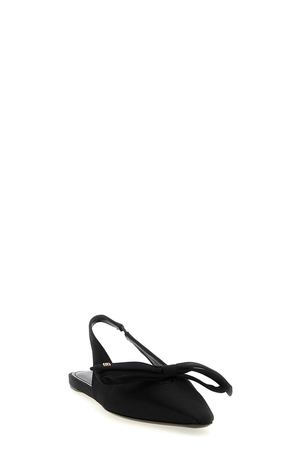 BALENCIAGA 'Nano Bow Sling' slingback For Women 72% viscose, 28% silk