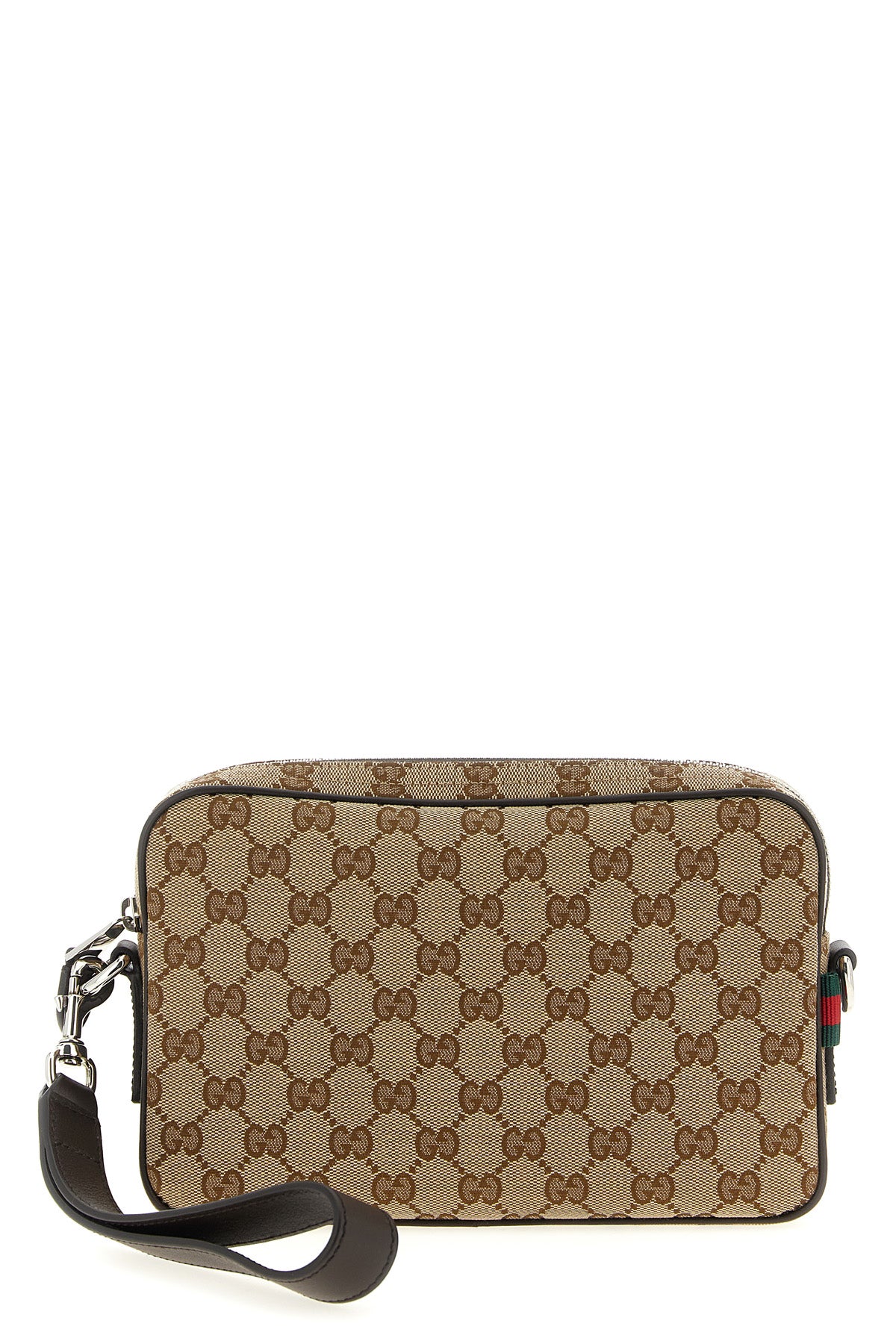 GUCCI GG small shoulder strap For Men 65% polyester 18% cotton 17% polyamide
