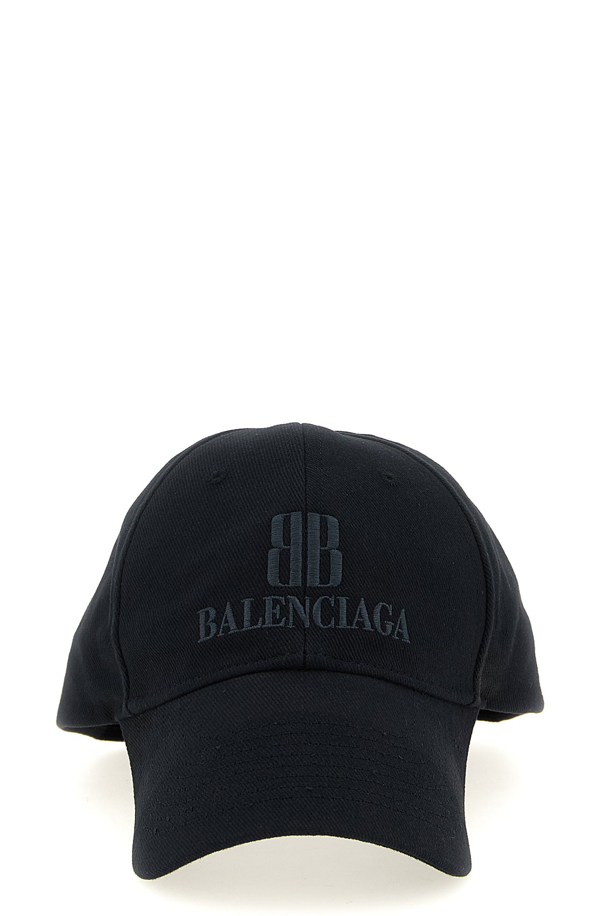 BALENCIAGA Logo embroidery cap For Men 100% cotton