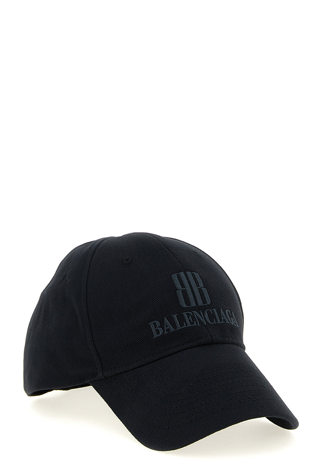 BALENCIAGA Logo embroidery cap For Men 100% cotton