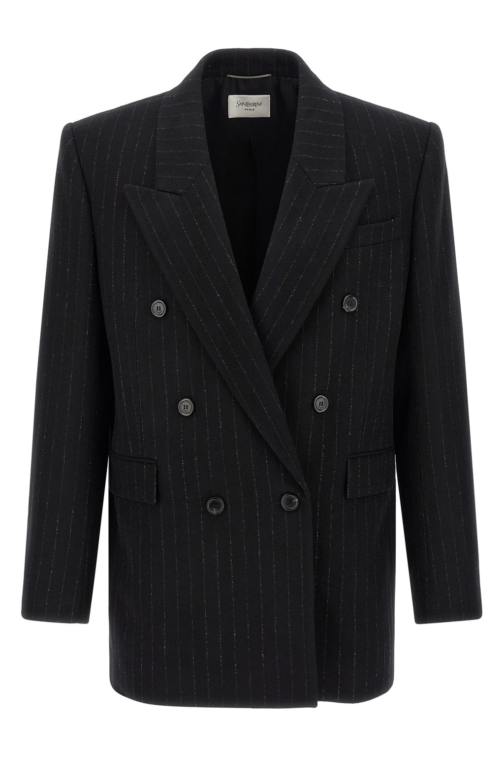 SAINT LAURENT Pinstripe blazer For Men 90% wool, 10% cashmere