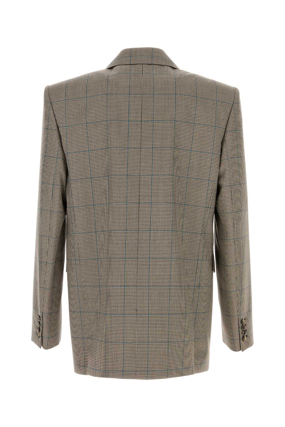 SAINT LAURENT VESTE DOUBLE CROISUR For Men Exterior: 100% Wool Lining: 100% Silk