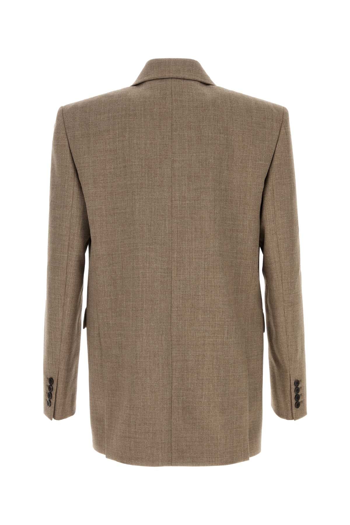 SAINT LAURENT VESTE DOUBLE CROISUR For Men Exterior: 100% Wool Lining: 100% Silk