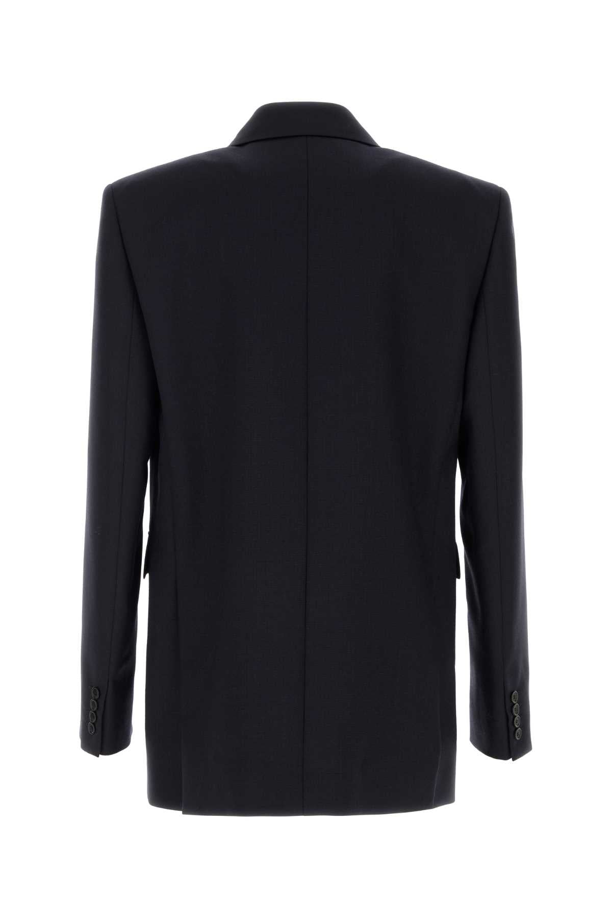 SAINT LAURENT VESTE DOUBLE CROISUR For Men Exterior: 100% Wool Lining: 100% Silk