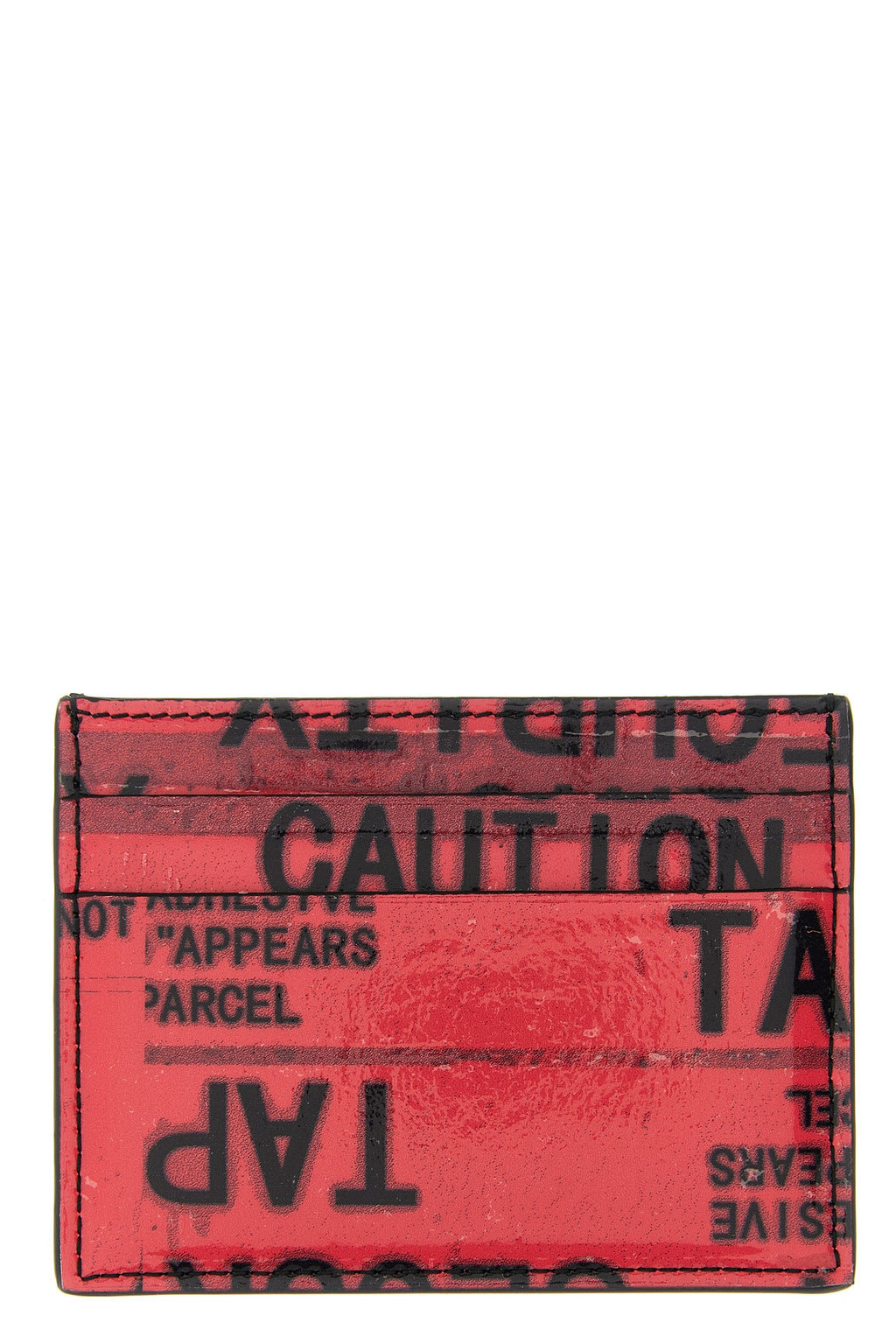 BALENCIAGA 'Tape Type' card holder For Men 100% calfskin leather (Bos Taurus)