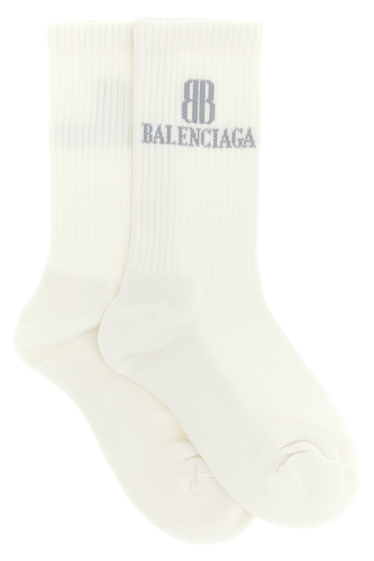 BALENCIAGA 'Nano BB' socks For Women 74% cotton 23% polyamide 3% elastane