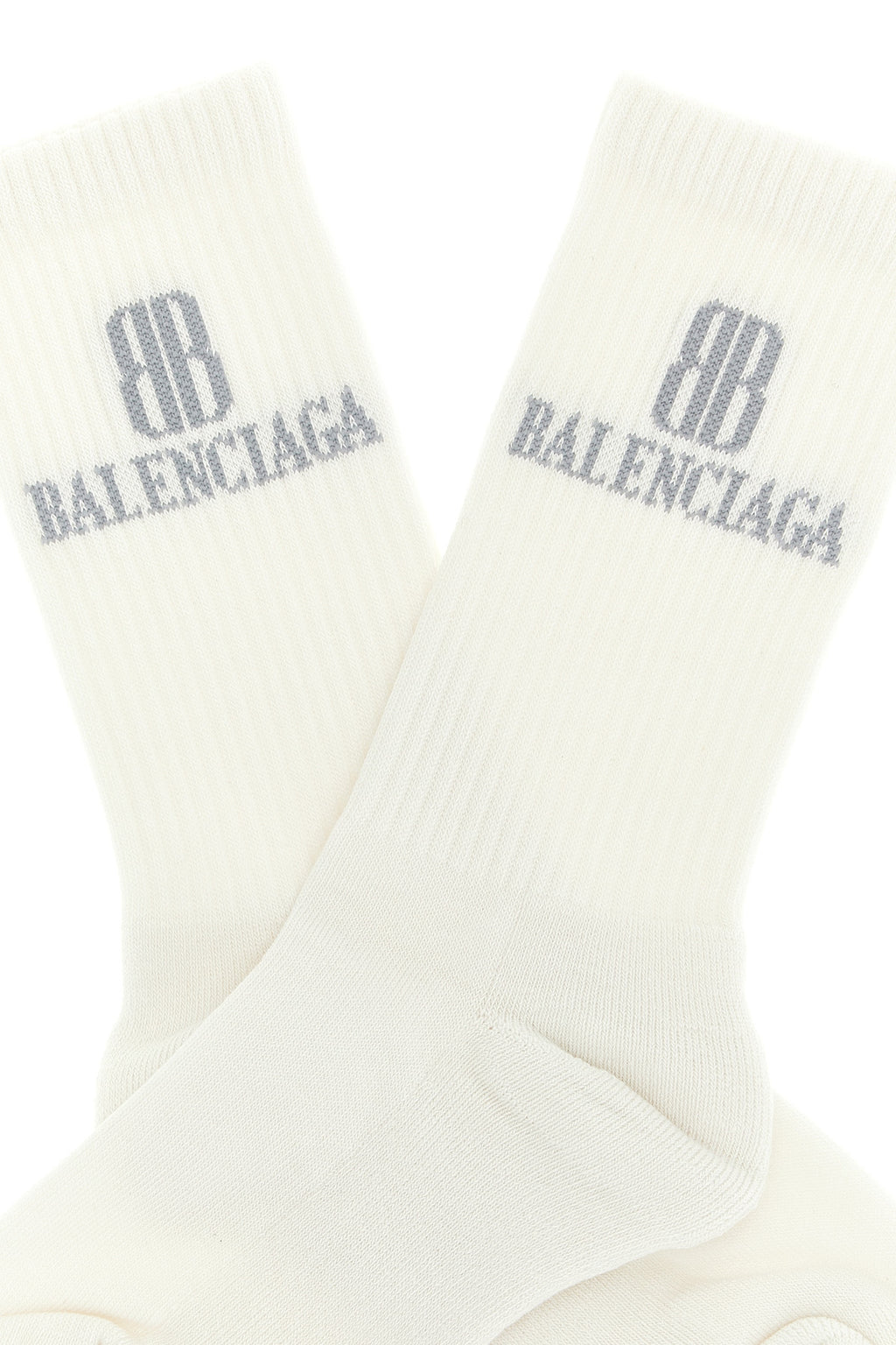BALENCIAGA 'Nano BB' socks For Women 74% cotton 23% polyamide 3% elastane
