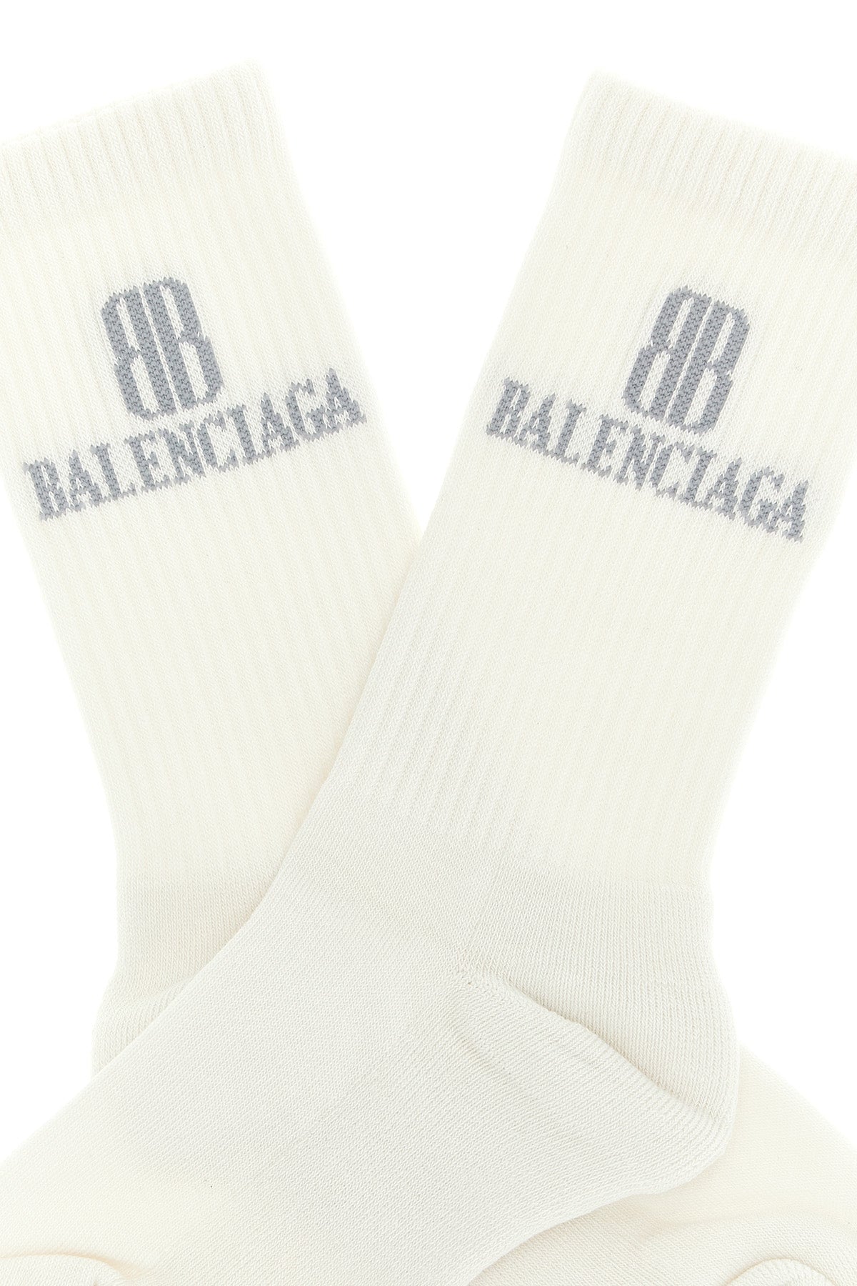 BALENCIAGA 'Nano BB' socks For Women 74% cotton 23% polyamide 3% elastane