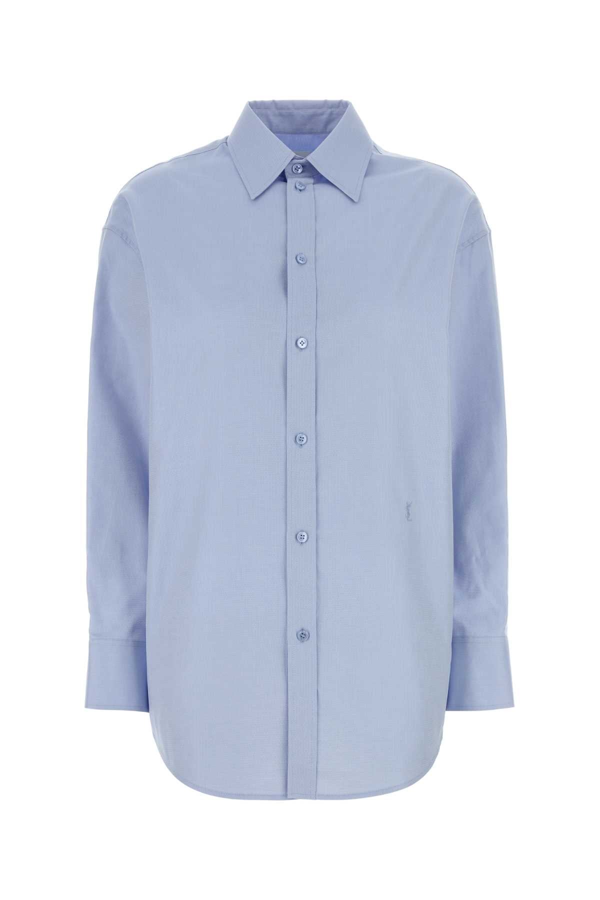 SAINT LAURENT NEW CHEMISE For Women Exterior: 100% Cotton
