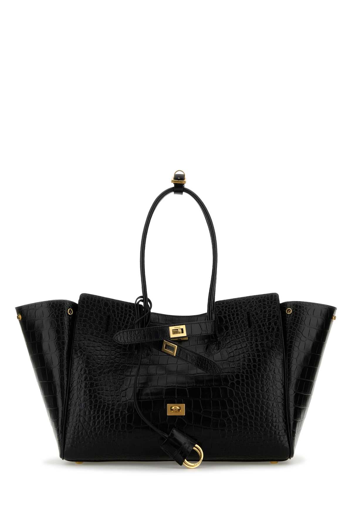 BALENCIAGA BEL AIR CARRY ALL M For Women Exterior: 100% Calf Lining: 100% Leather Finishing: Golden metal