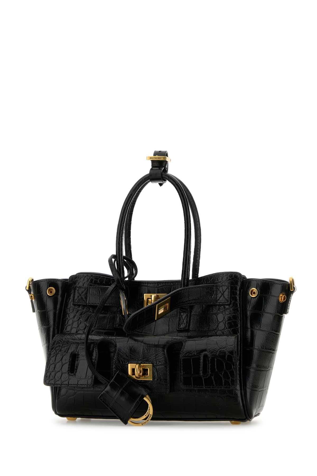 BALENCIAGA BEL AIR CARRY For Women Exterior: 100% Calf Lining: 100% Leather Finishing: Golden metal