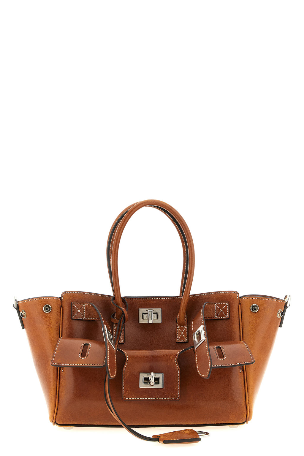 BALENCIAGA 'Bel Air' mini handbag For Women 100% lamb leather (Ovis Aries)