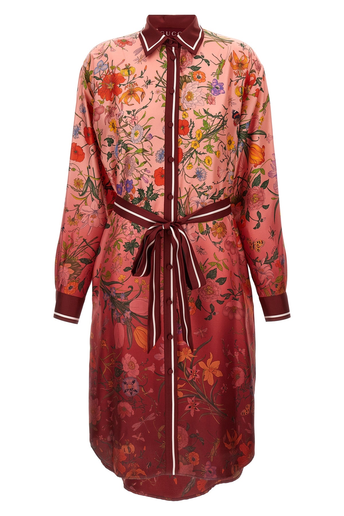 GUCCI 'Gucci Flora' print dress For Women 100% silk