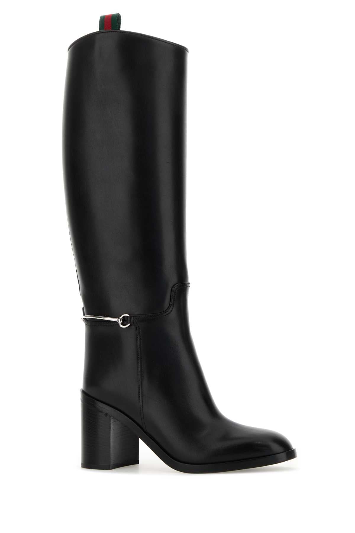 GUCCI BOOT For Women Exterior: 100% Leather Interior: 100% Fabric Sole: Leather and Rubber