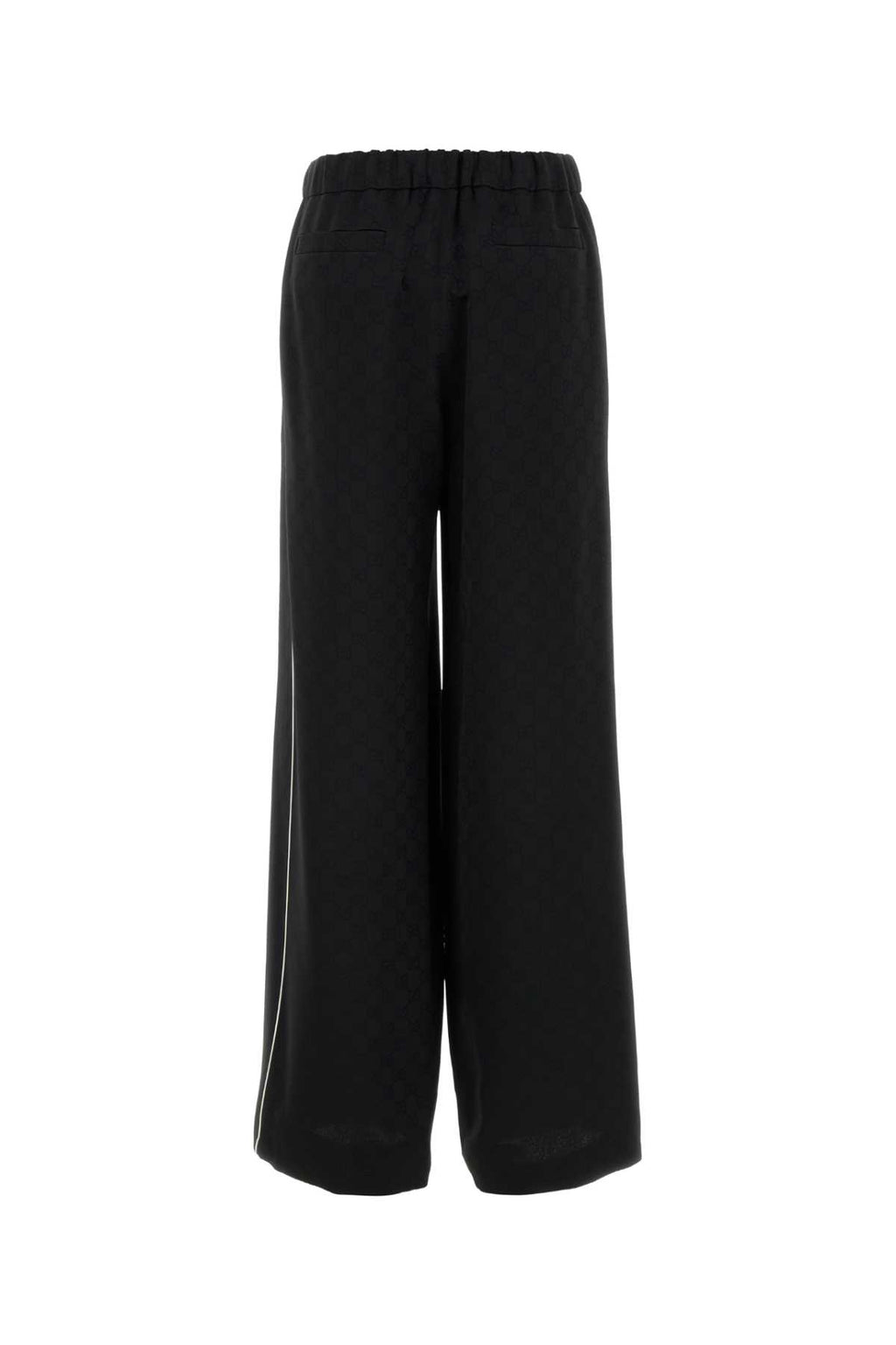 GUCCI PANT HAMMERED GG SATIN W/MOP For Women Exterior: 55% Viscose 45% Polyester