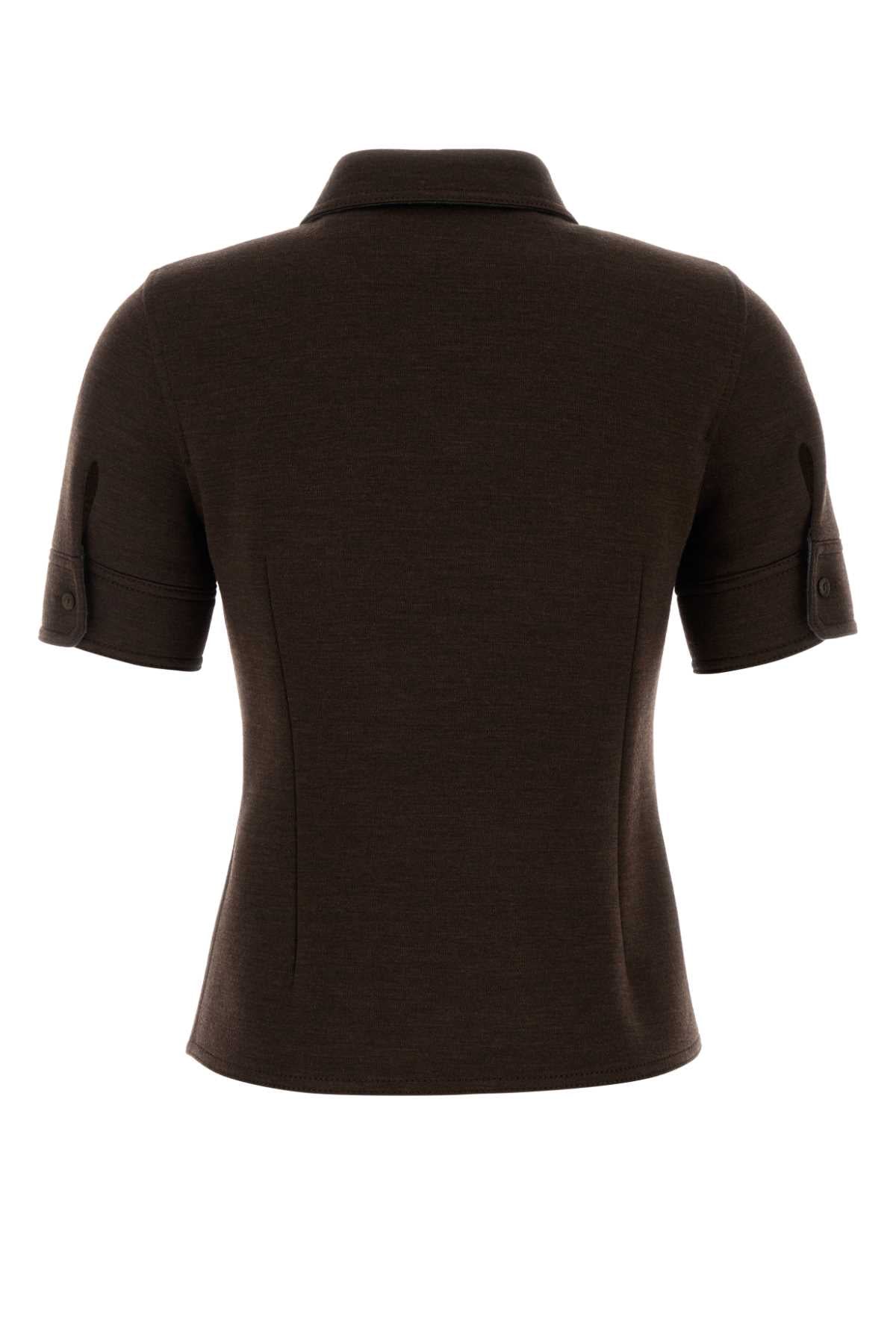 GUCCI SHIRT For Women Exterior: 51% Wool 40% Cotton 9% Nylon